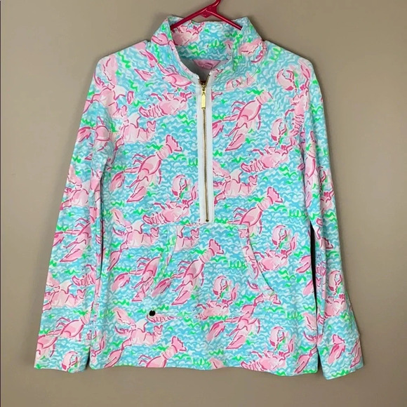 Lilly Pulitzer original lobstah roll popover sz sm - Picture 1 of 8
